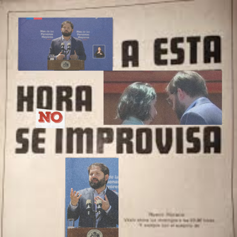 A esta hora no se improvisa